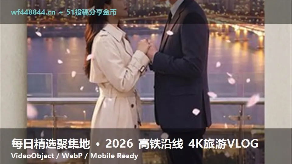 每日精选聚集地 · 2026 高铁沿线 4K旅游VLOG