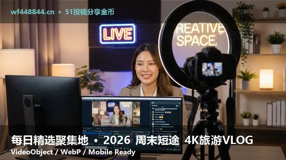 每日精选聚集地 · 2026 周末短途 4K旅游VLOG