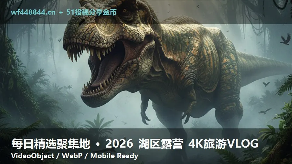 每日精选聚集地 · 2026 湖区露营 4K旅游VLOG