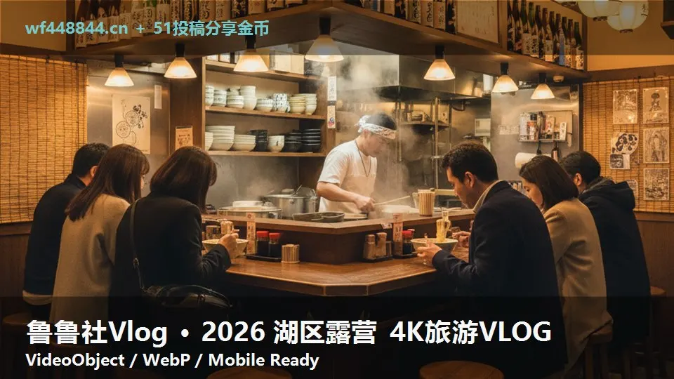 鲁鲁社Vlog · 2026 湖区露营 4K旅游VLOG