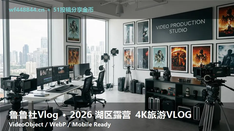鲁鲁社Vlog · 2026 湖区露营 4K旅游VLOG