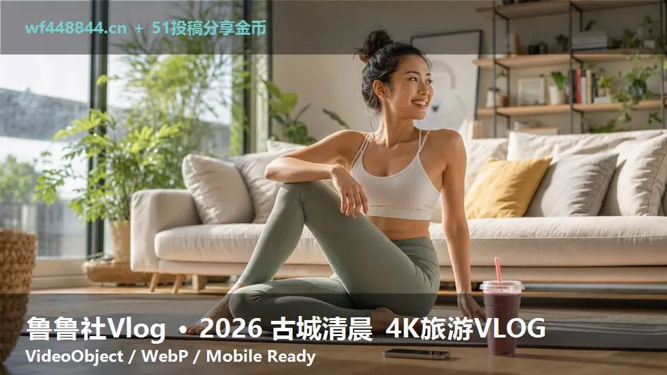 鲁鲁社Vlog · 2026 古城清晨 4K旅游VLOG